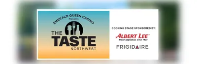 A graphic for The Taste Northwest featuring Albert Lee