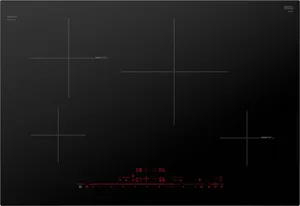 Overhead view of the Bosch 800 Series NIT8060UC 30” induction cooktop