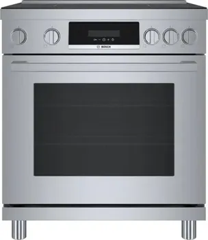 Front view of the HIS8055U Bosch induction range 