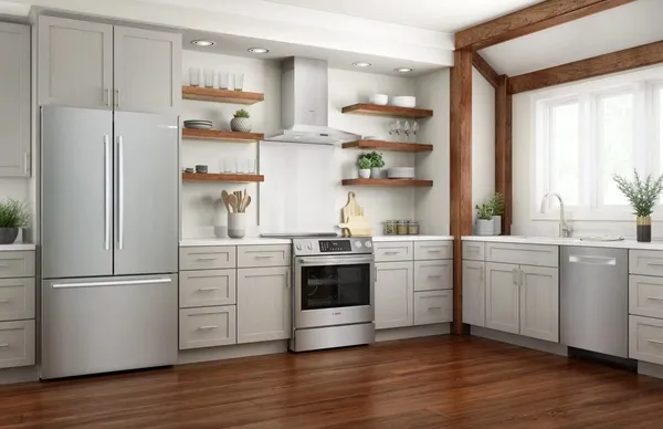 A kitchen featuring Bosch appliances 