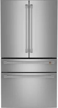 Front view of the Cafe CGE29DP2TS1 refrigerator 