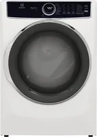 Front view of the Electrolux ELFE7537AW dryer