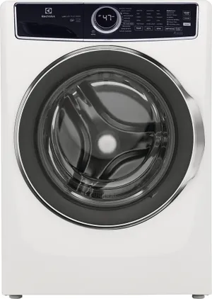 Credit: Electrolux Front view of the Electrolux ELFW7537AW front load washer