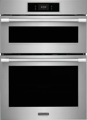 Front view of the Frigidaire Professional PCWM3080AF combination microwave oven