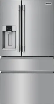 Front view of the Frigidaire Professional PRMC2285AF refrigerator 