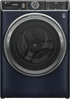 Front view of the GE Profile PFW870SPVRS washer