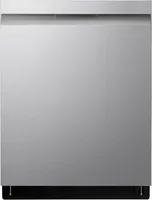 Front view of the LG LDP6810SS dishwasher