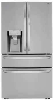 Front view of the LG LRMDS3006S refrigerator