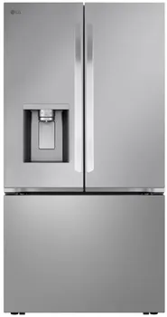Front view of the LG LRSXC2306S refrigerator 