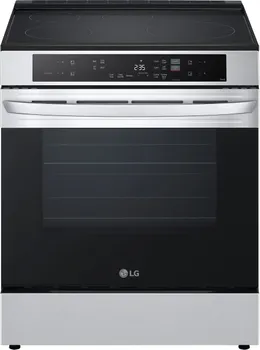Front view of the LG LSIL6332FE induction range