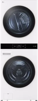 Front view of the LG Studio SWWE50W4 WashTower