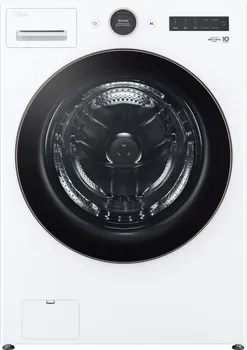Front view of the LG WM6500HWA front load washer
