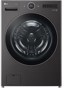 Front view of the LG WM6700HBA front load washer