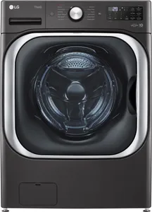 Front view of the LG WM8900HBA washer