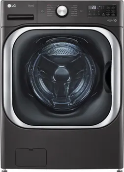 Front view of the LG WM8900HBA washer 