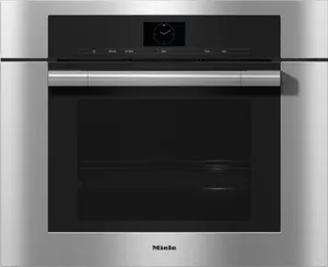 Front view of the Miele DGC 7585 CTS steam oven 