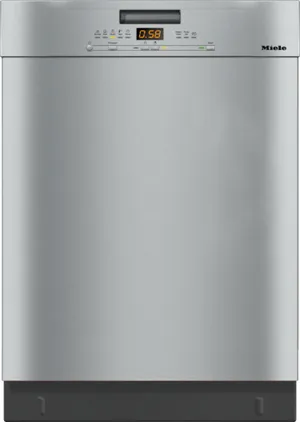 Credit: Miele Front view of the Miele G 5008 SCU dishwasher