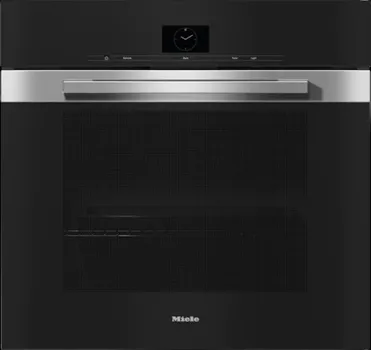 Front view of the Miele H 7680 BP CTS wall oven