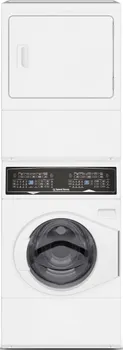 Front view of the Speed Queen SF7007WE laundry tower