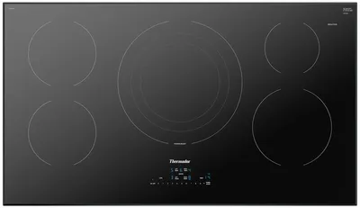 Overhead view of the Thermador Masterpiece CIT365YB cooktop