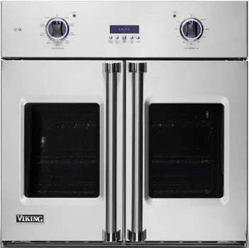 Front view of the Viking Professional 7 Series VSOF7301SS wall oven