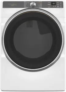 Front view of the Whirlpool WGD6720RW dryer