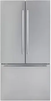 Front view of the Thermador Masterpiece collection French door refrigerator