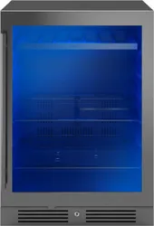 Front view of the Zephyr Prsrv PRB24C01CBSG collection beverage center