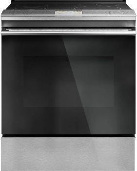 Front view of the Café CHS90XM2NS5 induction range 