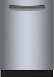 Front view of the Bosch 800 Series SHP78CP5N dishwasher 