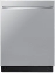 Front view of the Samsung DW80CG5451SR dishwasher 