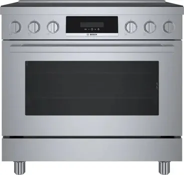Front view of the Bosch HIS8655U range