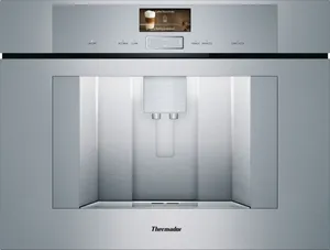 Front view of the Thermador TCM24TS coffee machine 