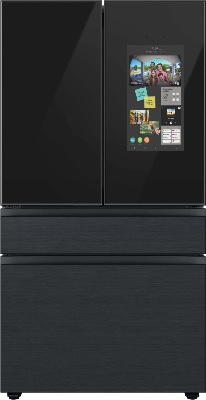 Front view of the Samsung RF29BB89008M French door refrigerator 