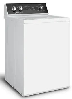 Front view of the Speed Queen TR3003WN top load washer 