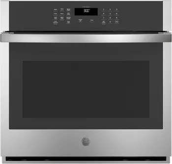 Front view of the GE JTS3000SNSS oven 