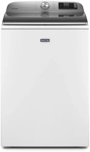Front view of the Maytag MVW7232HW top load washer 