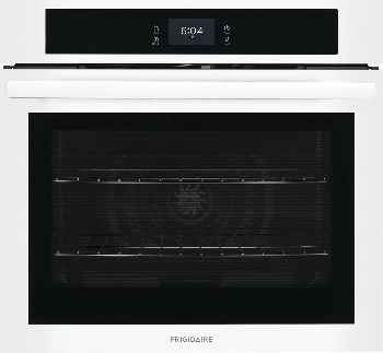 Front view of the Frigidaire FCWS3027AW wall oven 