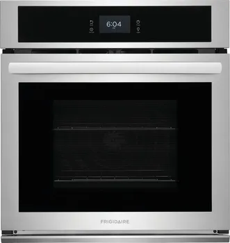 Front view of the Frigidaire FCWS2727AS oven 