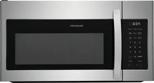 Front view of the Frigidaire FMOS1846BS microwave 