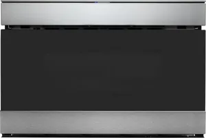 Front view of the Sharp SMD2489ES microwave dra