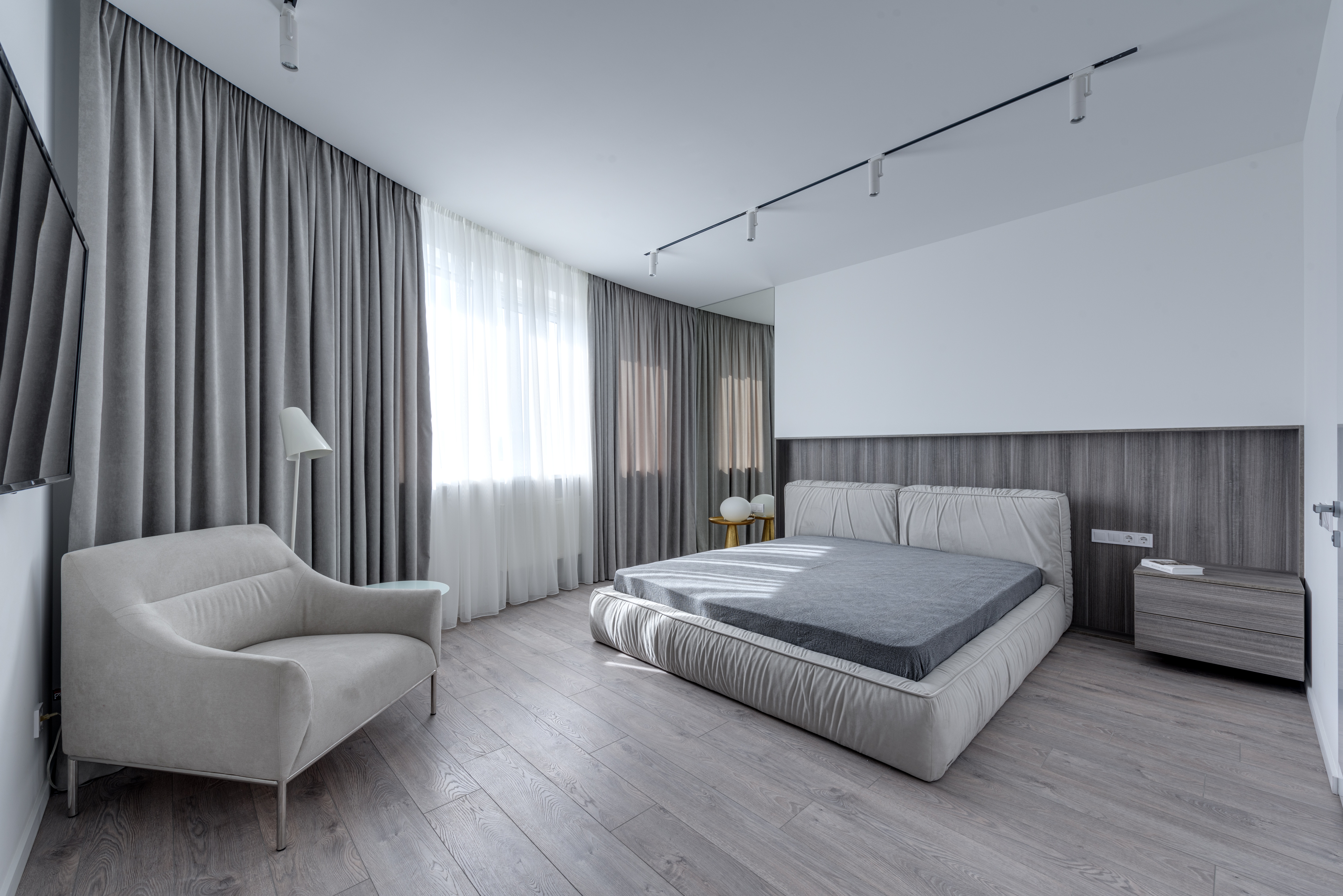 A lifestyle image of a bedroom 