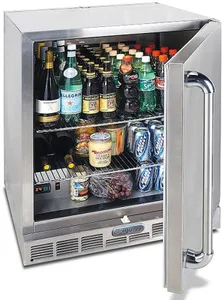 Front view of the Alfresco URS-1XE refrigerator