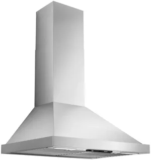 Front view of the Best WCP1 Series WCP1306SS wall mounted range hood