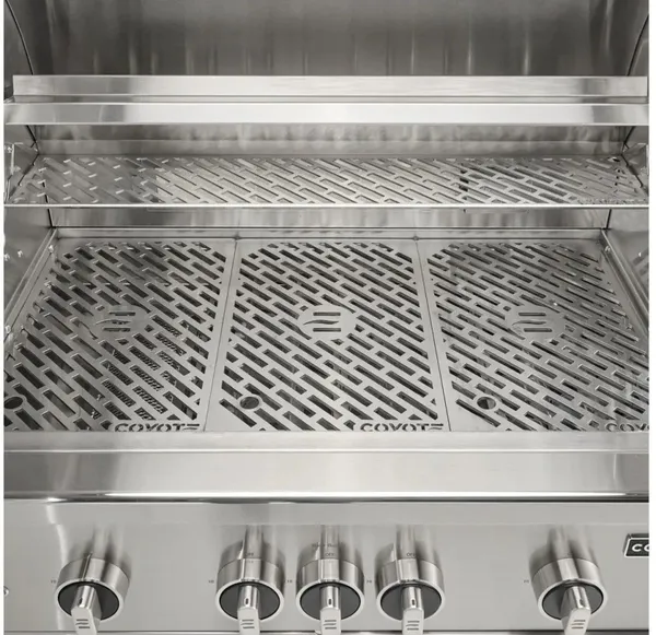 An overhead view of the Coyote C-Series C3C30NG grates 