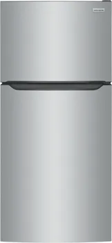 Front view of the Frigidaire FFHT2045VS top freezer refrigerator 
