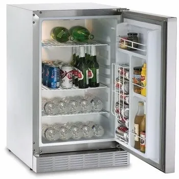 Front view of the Lynx Sedona L500REF outdoor refrigerator 