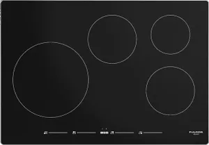Overhead view of the Fulgor Milano 700 Series induction cooktop 