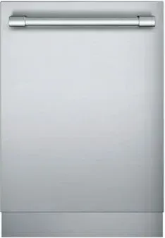 Front view of the Thermador DWHD560CFP Emerald dishwasher 