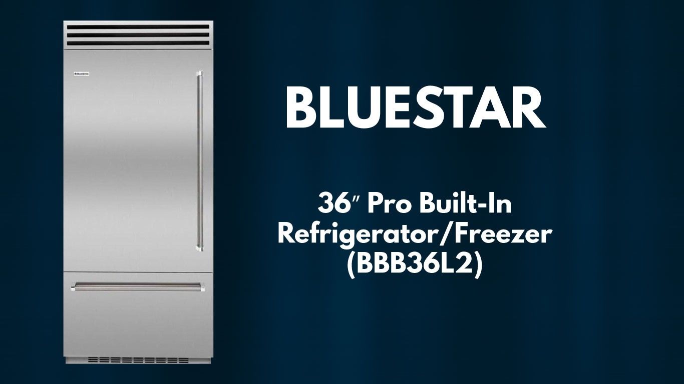 Bluestar 36" built in refrigerator freezer